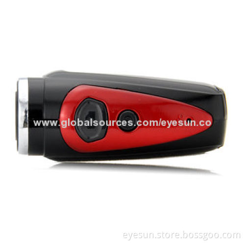 Helmet Action Camera with 1,280*720, 30fps, 30M Waterproof and 1.5-inch DisplayNew